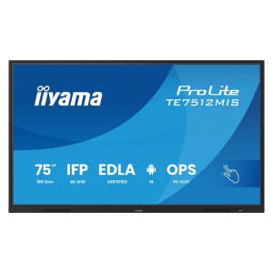 iiyama Écran Interactif TE12 75"