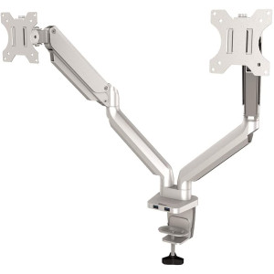 Bras articulé double pour écrans Fellowes Platinum Series Argent F8056501