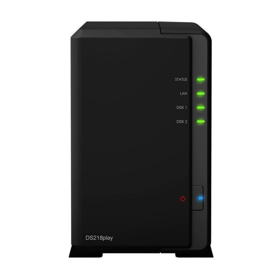 (ds218play) SYNOLOGY SERVEUR NAS 2 BAIESS 1GO RAM DISKSTATION