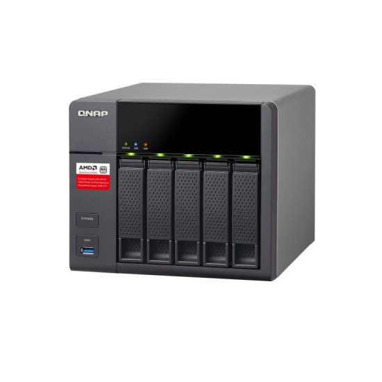 QNAP TS-563-2G SERVEUR NAS DISKLESS, 5 BAIES, 2GO DE RAM - TS-563-2G