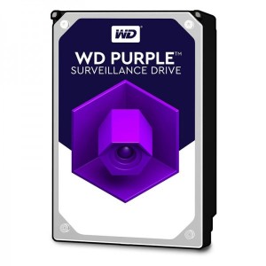 Disque dur Interne 10TB 3.5" SATA 7200RPM Purple Videosurveillance Western Digital (WD101PURZ)
