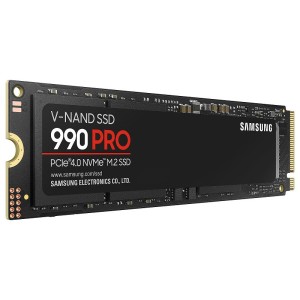 Disque dur SSD 2TB NVMe M.2 PCIe Gen4 990 PRO Samsung (8806094215038)