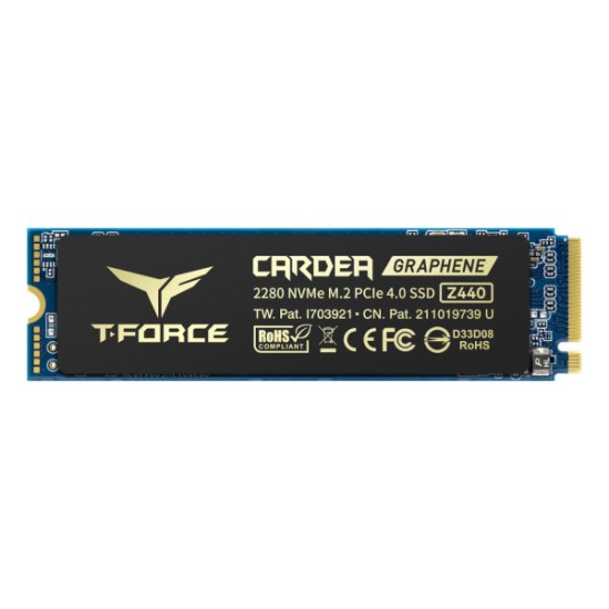 Disque dur SSD 1TB NVMe M.2 PCIe Gen4 T-FORCE CARDEA A440 TeamGroup (765441056046)