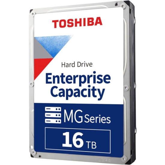 Disque dur Interne 16TB 3.5" SATA 7200RPM Enterprise MG08 Toshiba (4260557511091)