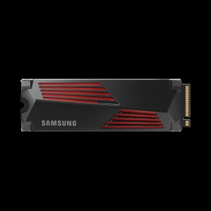 Disque dur SSD 2TB NVMe M.2 PCIe Gen4 990 PRO avec dissipateur Samsung (MZ-V9P2T0BW)