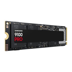 Disque dur SSD 4TB NVMe M.2 PCIe Gen5 9100 PRO Samsung (8806095811703)