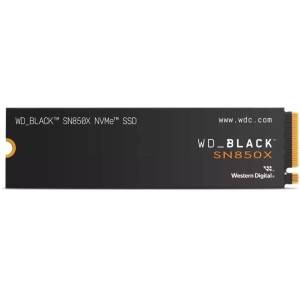Disque dur SSD 2TB NVMe M.2 PCIe Gen4 Black SN850X Western Digital (SN850X-2TB)