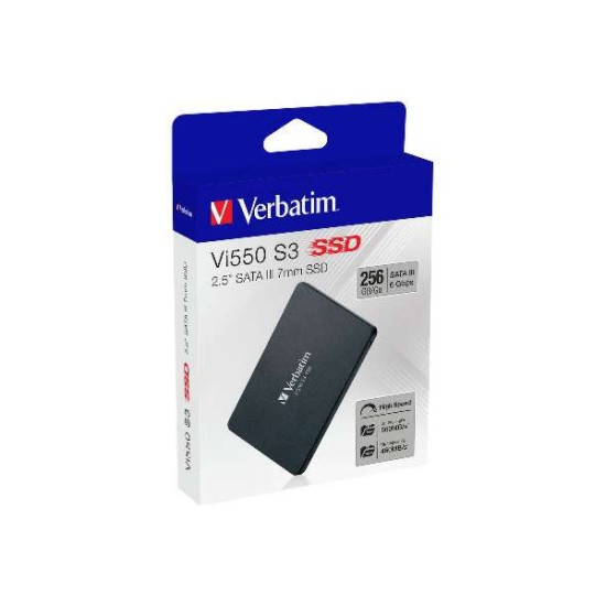 Disque dur SSD 256GB 2.5" SATA Vi550 VERBATIM (23942493518)