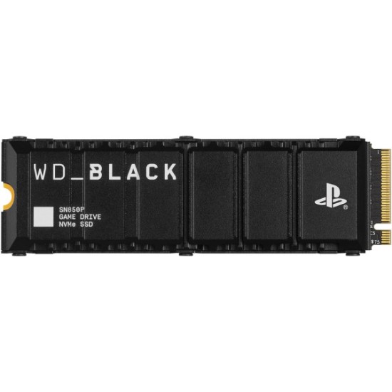 Disque dur SSD 2TB NVMe M.2 PCIe Gen4 Black SN850P avec dissipateur Western Digital (WDBBYV0020BNC-WRSN)