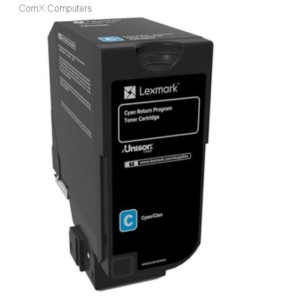 Toner Laser Cyan Lexmark CS720/CS/CX725 (74C50C0) Toner Laser Cyan Lexmark CS720/CS/CX725 (74C50C0)