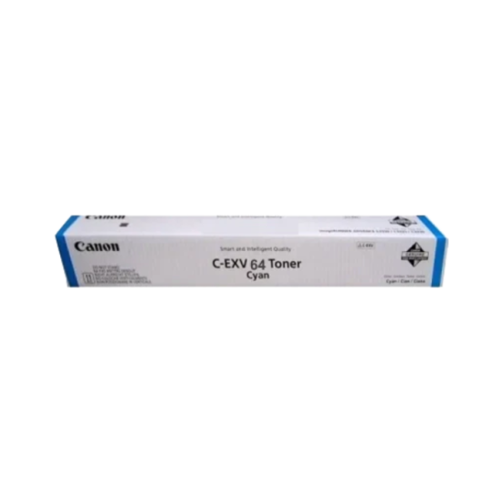 Toner Laser Cyan Canon C-EXV 64 (5754C002) Toner Laser Cyan Canon C-EXV 64 (5754C002)