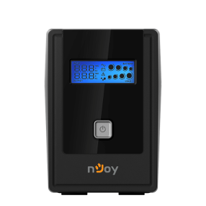 Onduleur line-interactive nJoy UPS Cadu 650 600VA/360W 2 Prise FR LCD USB (UPCMTLS665TCAAZ)
