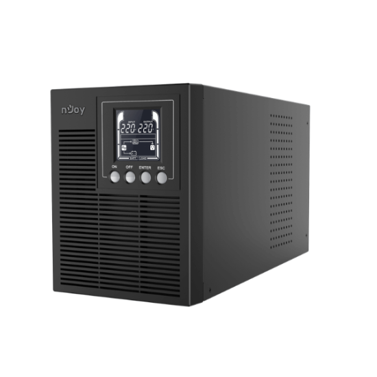 Onduleur online double conversion nJoy UPS Echo Pro 1000 1000VA/800W 3 Prise FR LCD USB (UPOL-OL100EP-CG)