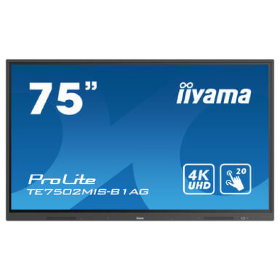 iiyama Écran Interactif TE02 75" iiyama Écran Interactif TE02 75"