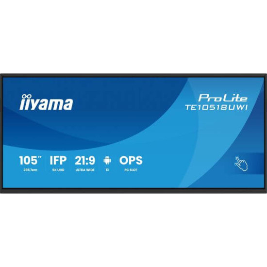 iiyama Écran Interactif TE18 105" iiyama Écran Interactif TE18 105"