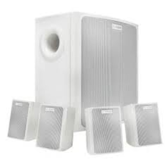 Paire de satellites à poser - couleur blanche 