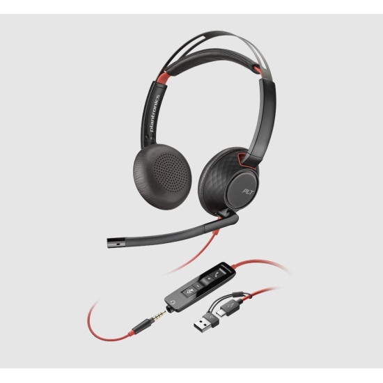 Casque USB Poly BLACKWIRE-5200