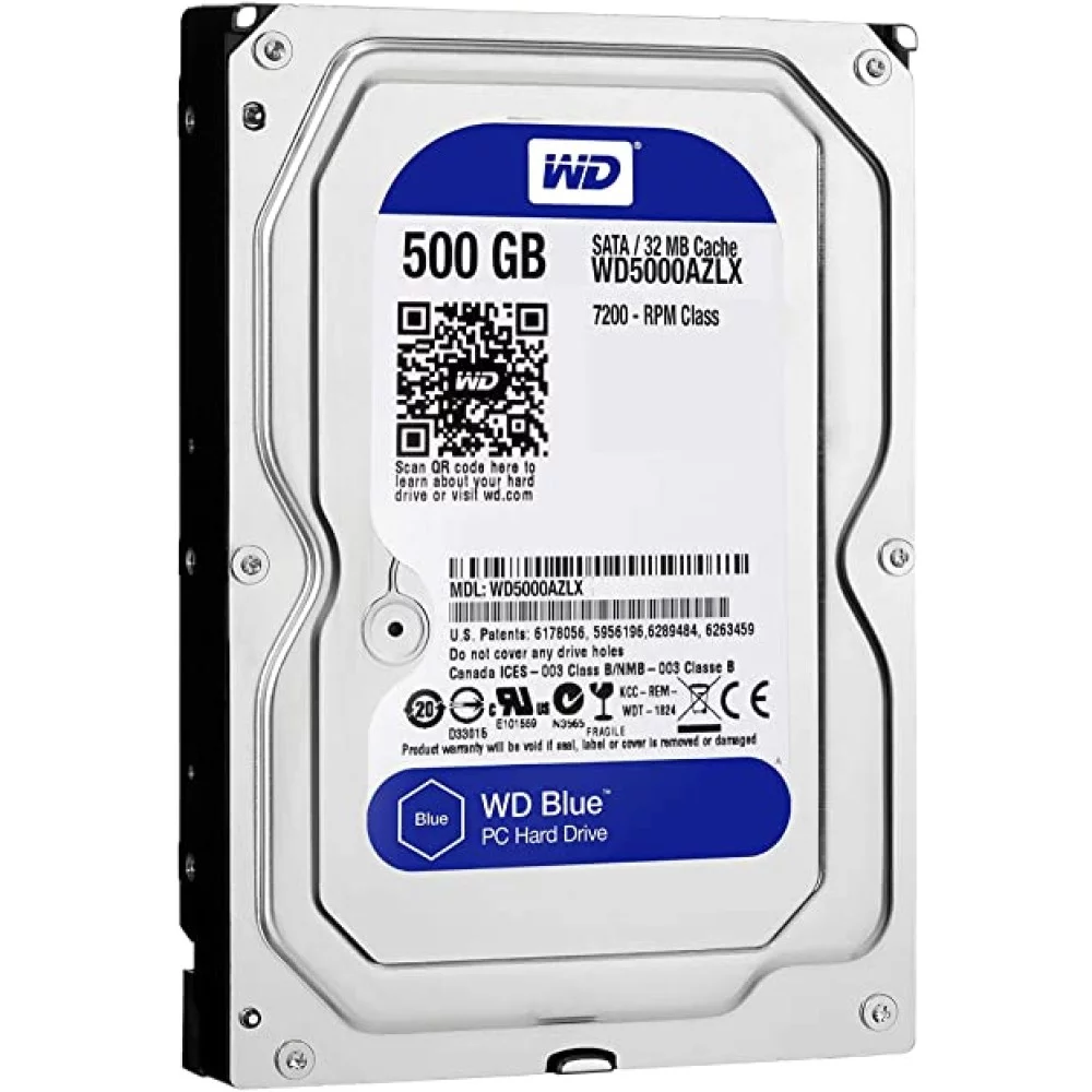 Disque Dur Interne Western Digital 500Go WD5000LPVX - SATA 2.5" - Pour PC Portable - Occasion