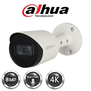 Dahua 8MP Étanche Caméra Extérieur (DH-HAC-HFW1800TP)