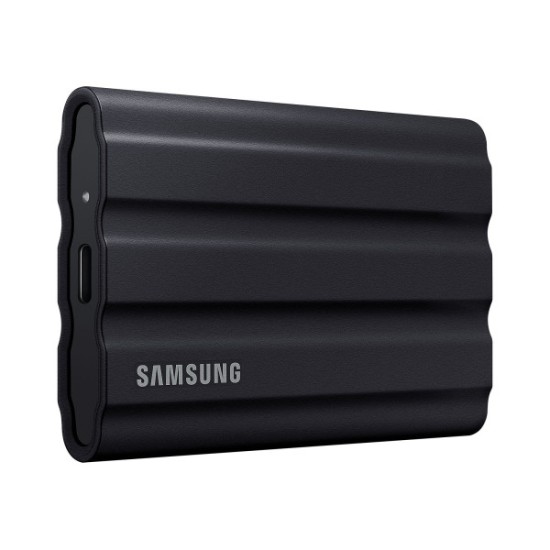 Disque dur SSD Externe 2TB USB 3.2 Gen2 T7 Shield Black Samsung (8806092968431)