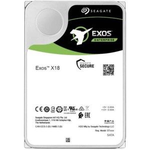 Disque dur Interne 12TB 3.5" SATA 7200RPM Exos X18 Seagate (763649139141)