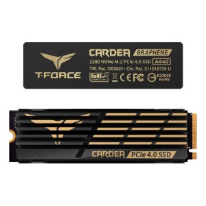 Disque dur SSD 1TB NVMe M.2 PCIe Gen4 T-FORCE CARDEA Z44L TeamGroup (765441058323)