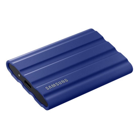 Disque dur SSD Externe 1TB USB 3.2 Gen2 T7 Shield Bleu Samsung (8806092968479)