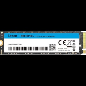 Disque dur SSD 2TB NVMe M.2 PCIe Gen3 NM610 PRO Lexar (843367128716)
