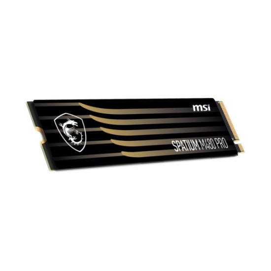 Disque dur SSD 2TB NVMe M.2 PCIe Gen4 SPATIUM M480 PRO MSI (4711377105613)