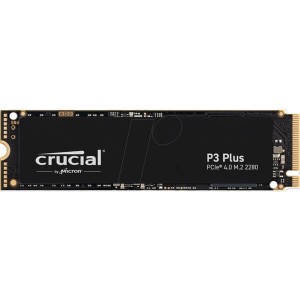 Disque dur SSD 2TB NVMe M.2 PCIe Gen4x4 P3 Plus Crucial