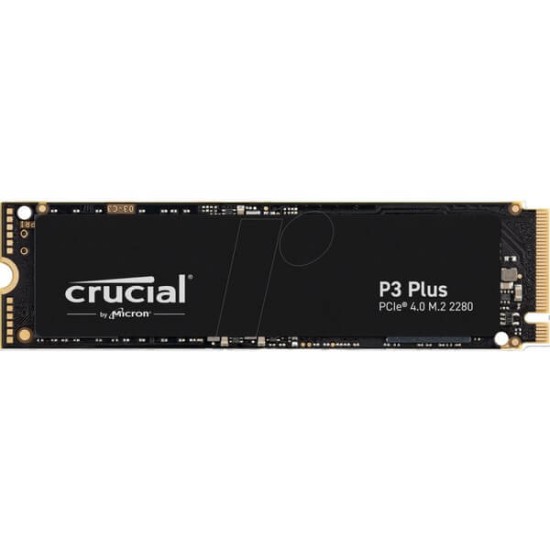 Disque dur SSD 2TB NVMe M.2 PCIe Gen4x4 P3 Plus Crucial