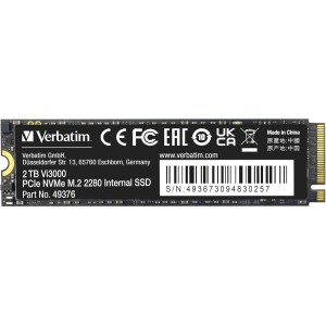 Disque dur SSD 512GB NVMe M.2 PCIe Gen3 Vi3000 VERBATIM (23942493747)