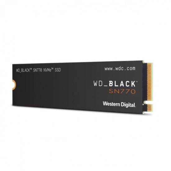 Disque dur SSD 2TB NVMe M.2 PCIe Gen4 Black SN770 Western Digital (718037887357)