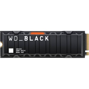 Disque dur SSD 2TB NVMe M.2 PCIe Gen4 Black SN850X avec dissipateur Western Digital (452584563222)