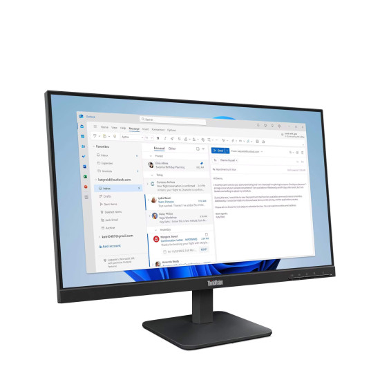 Écran IPS 24" Full HD Lenovo ThinkVision S24-4e