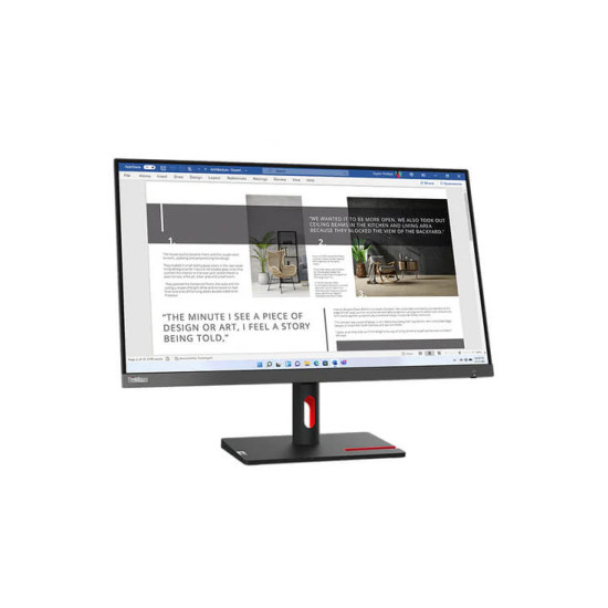 Écran IPS 27" Full HD Lenovo ThinkVision S27i-30