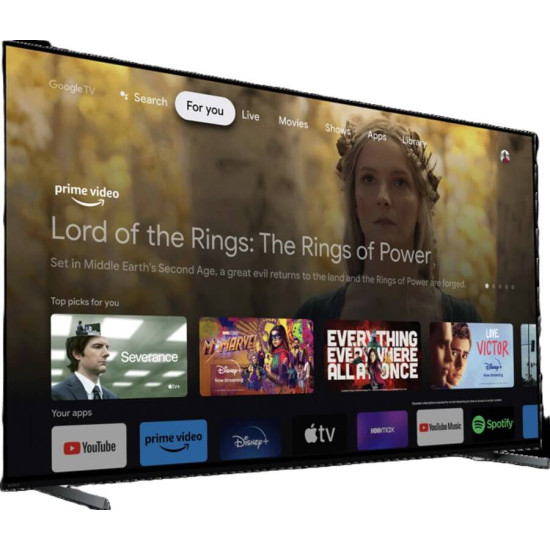 Écran Téléviseur 65" 4K Ultra HD OLED Sony XR-65A80L + Récepteur intégré