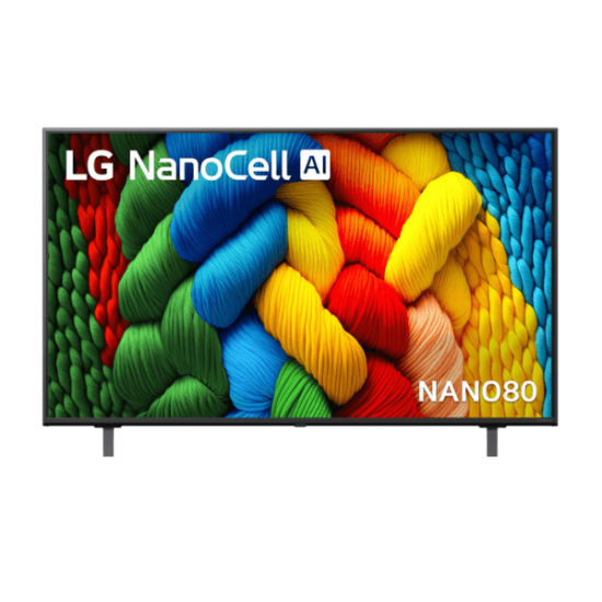 Téléviseur LG 50P LED UHD 4K NANOCELL AI (50NANO80A6A)