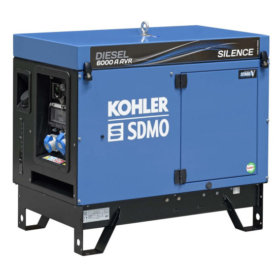 Groupe électrogène DIESEL 6000 A SILENCE C5 5Kva