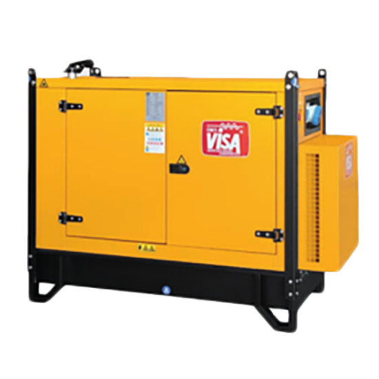 Groupe électrogène insonorise G.E. Série FOX 9 à 24 KVA
