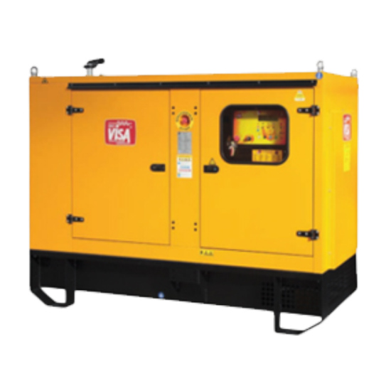 Groupe électrogène insonorise G.E. Série galaxy GX  20 à 750KVA à 50 et 60Hz