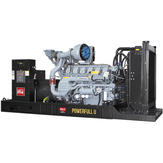 Groupe électrogène ouvert G.E. Série powerfull U 730 à 2250 KVA à 50 et 60Hz