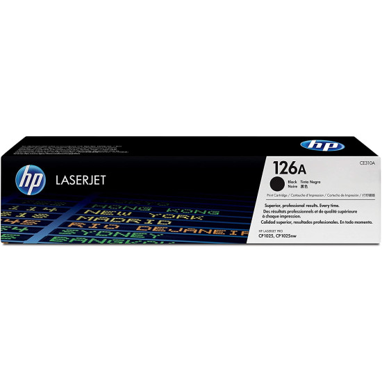 TONER HP 126A Noir Originale LaserJet Cartridge