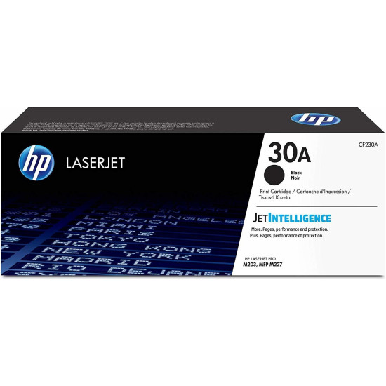 Toner HP LaserJet HP 30A Noir - CF230A