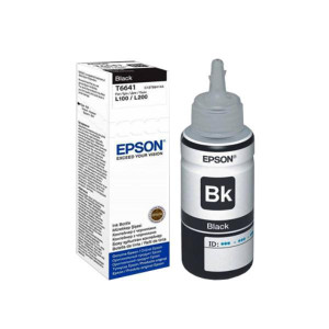Epson 664 BK (T6641) Noir - Bouteille d'encre Epson d'origine (C13T66414A) Epson 664 BK (T6641) Noir - Bouteille d'encre Epson d'origine (C13T66414A)