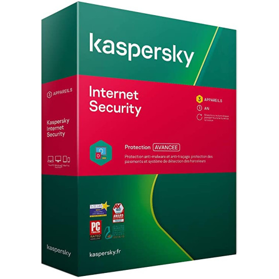 KASPERSKY Antivirus 2021 3 POSTES / 1 AN 