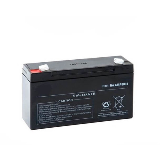 Batterie 6V 12AH Master MAS6V12AH