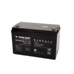Batterie 12V 100AH Sunlight SUN100AHACCU