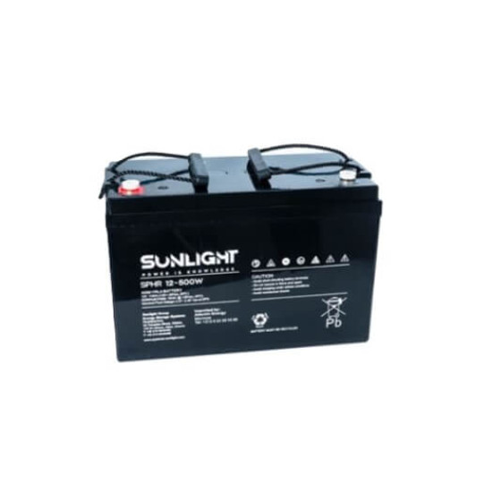 Batterie 12V 120AH 500W Sunlight SUN12V120AH