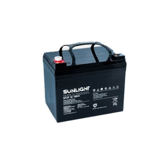 Batterie 12V 35AH 165W Sunlight SUN35AHSPHR